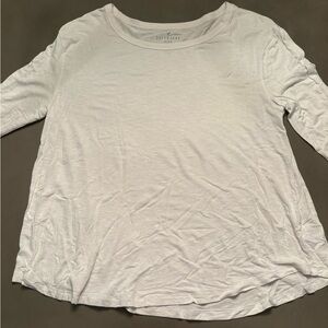 American Eagle white long sleeve tee